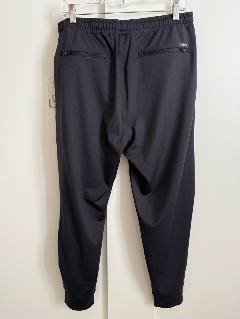 Vuori Sunday Performance Jogger Black L Athleisure Workout Run Comfort 4-way - Picture 4 of 4